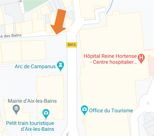 Le cabinet, Aix-les-Bains